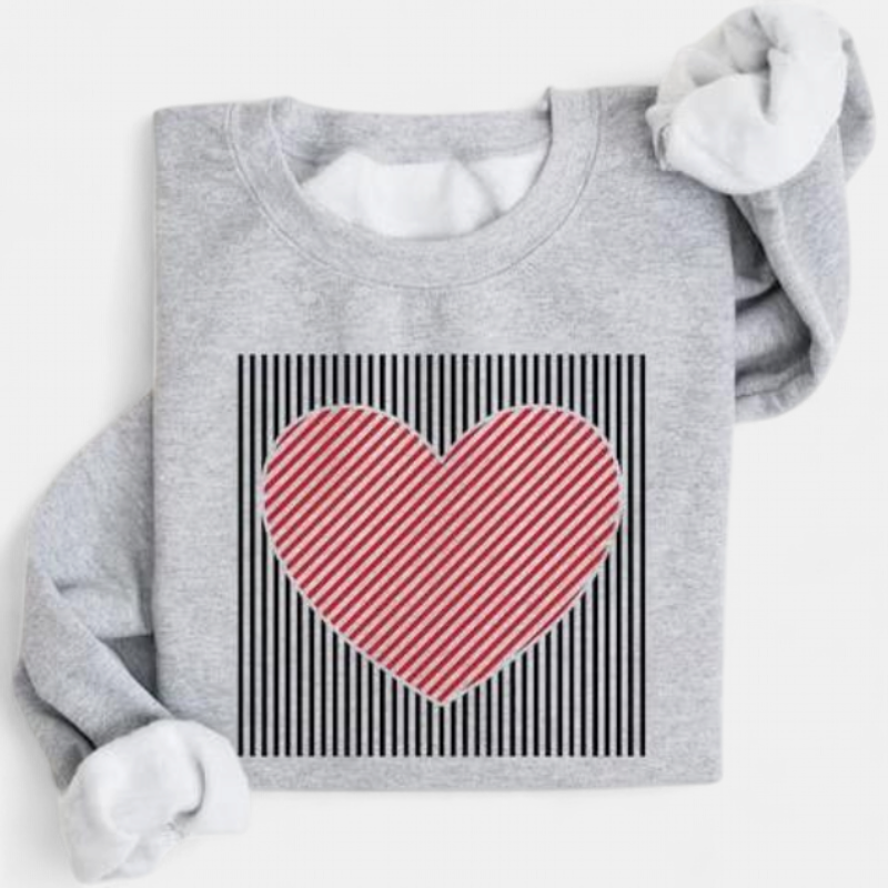 Maggie Cute Retro Heart Valentine&