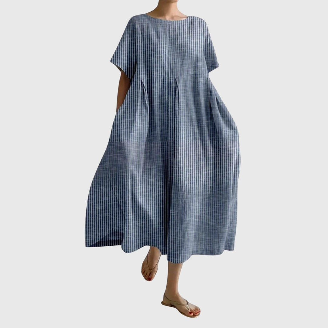 Isabell Long Dress in blue