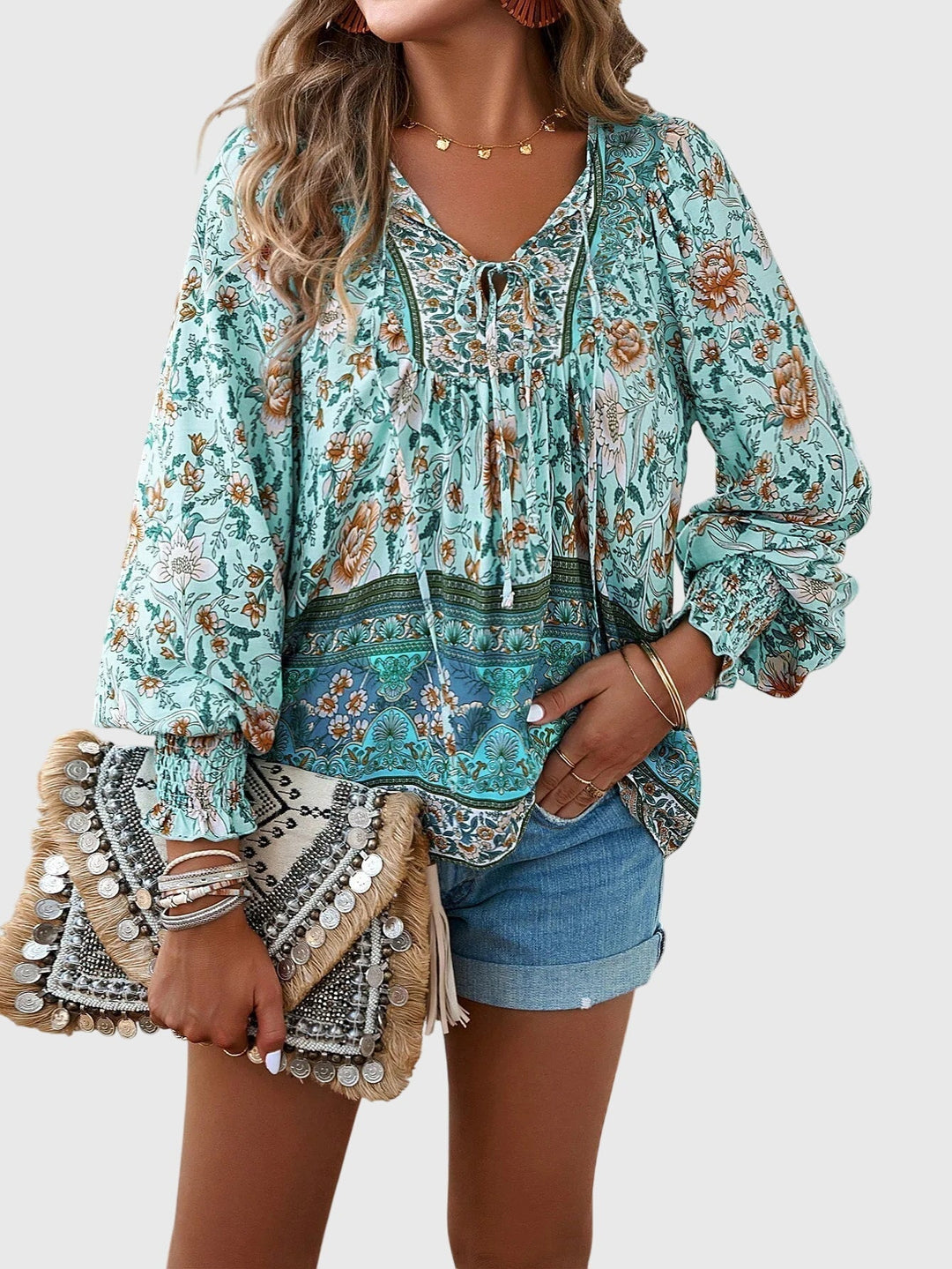 Lexi Pullover in blue