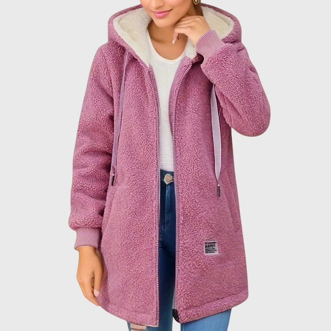 Victoria Fleece Jacket in pink