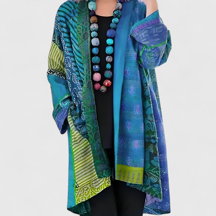 Calirenne Cardigan in blue