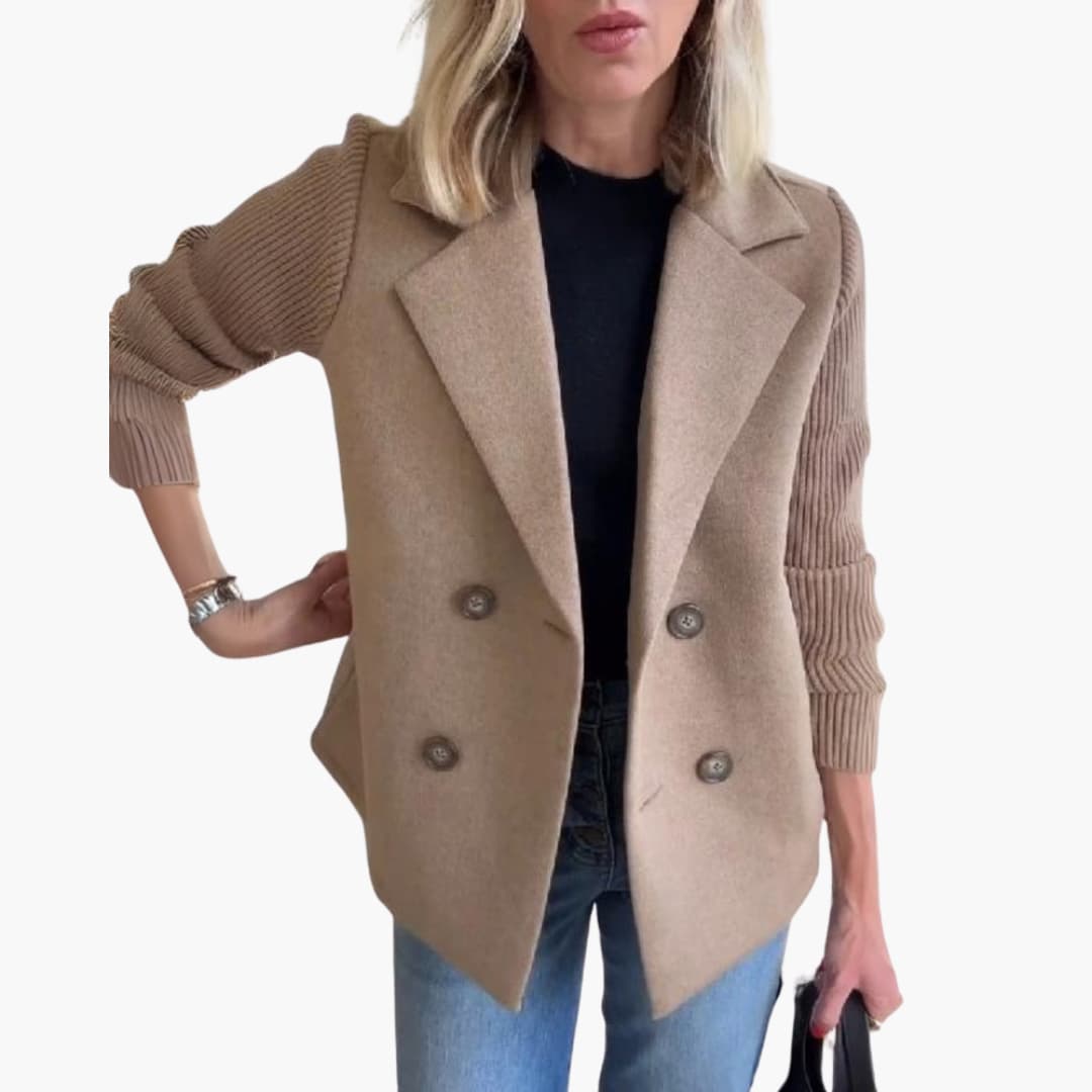 Isabelle Blazer in brown
