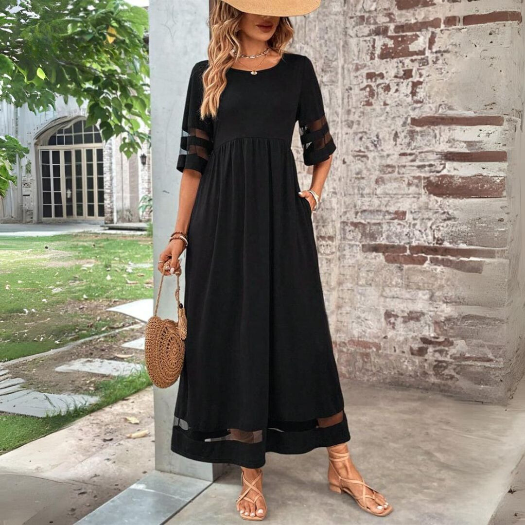 Anneliese Smoothing Silhouette Maxi in black