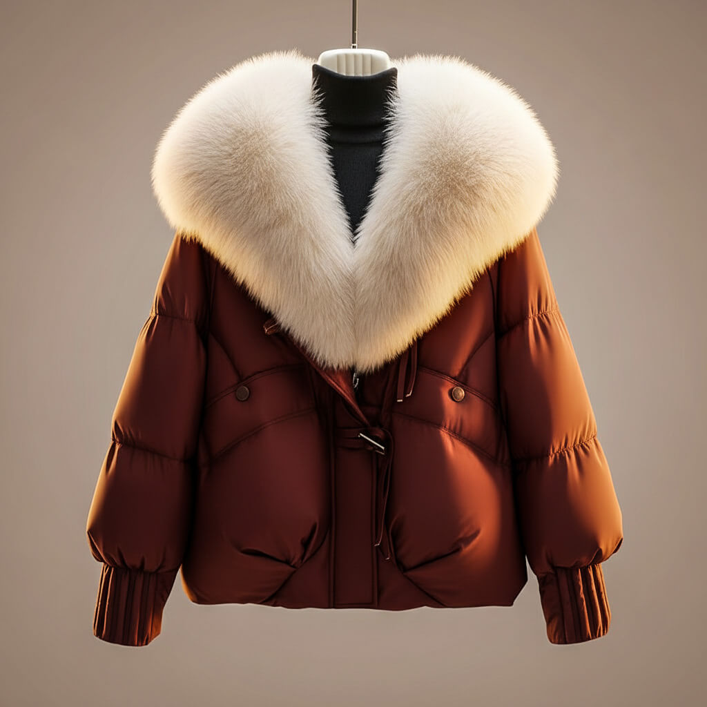 Elsie Coat in brown