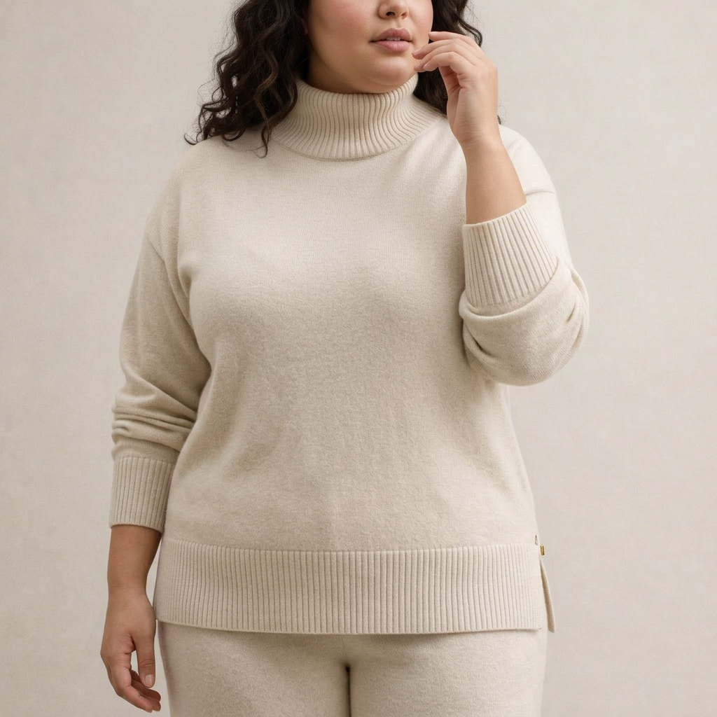Lowri Knit Set in beige