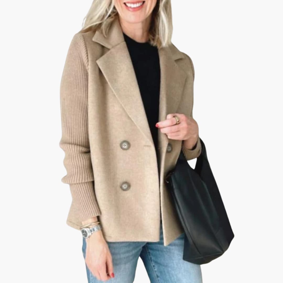 Isabelle Blazer in khaki