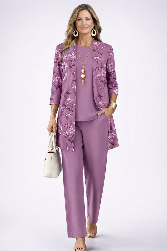 Jenilyn Classic Elegance Three-piece in purple