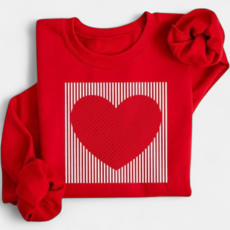 Maggie Cute Retro Heart Valentine&