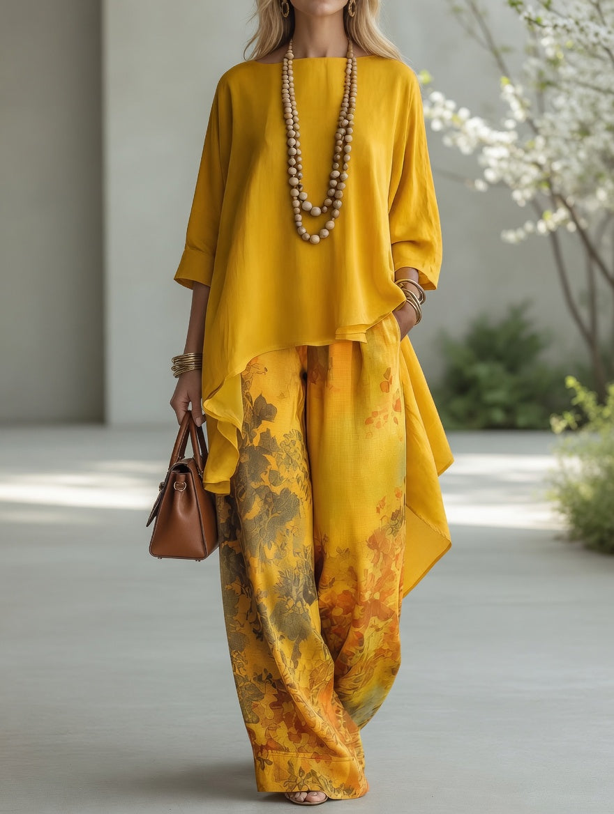 Claire Vintage Set in yellow