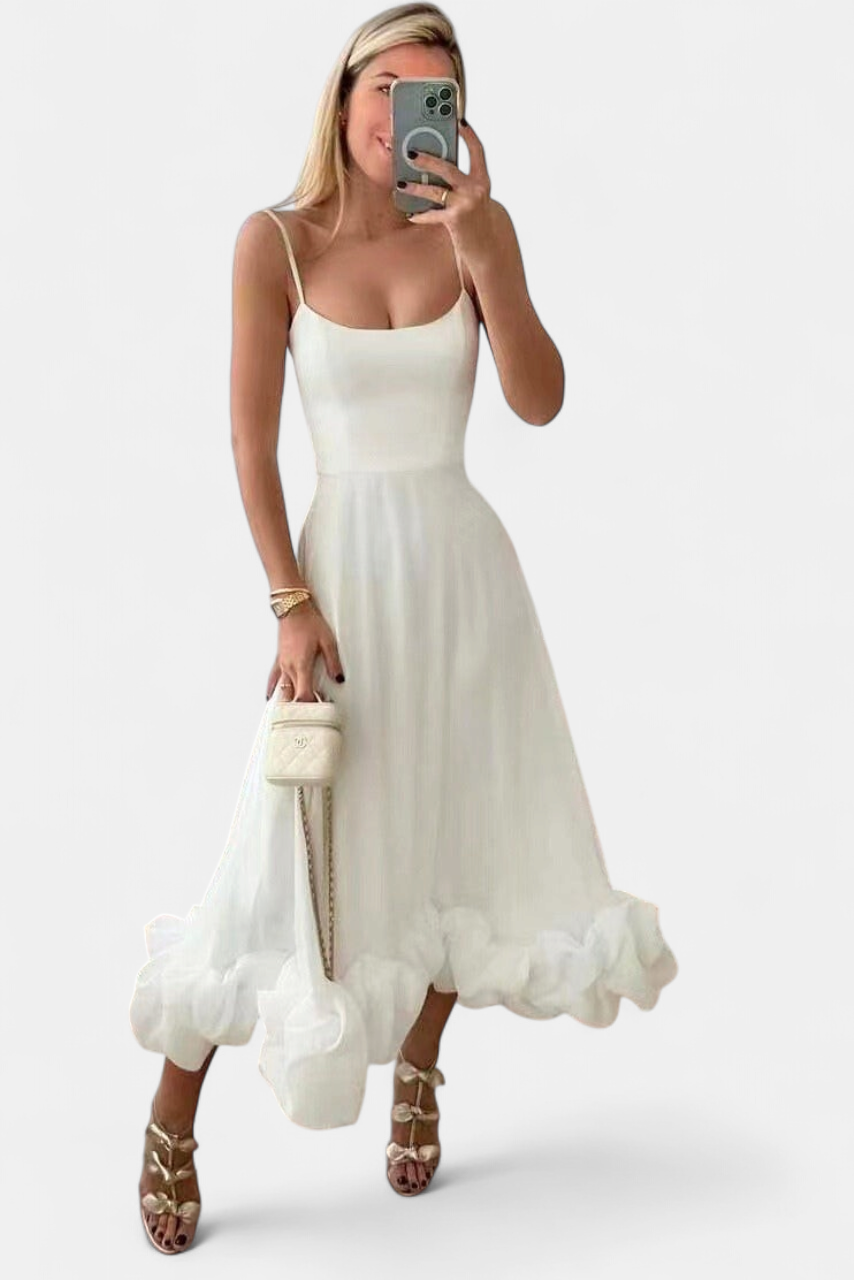 Lara Grace Dress in white