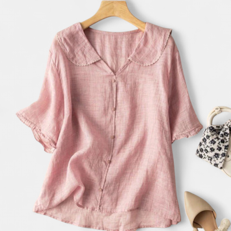 Aleaia Blouse in pink