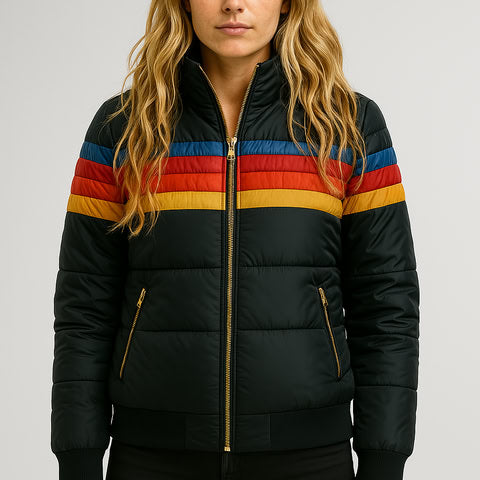 Helina Waterproof Rain Jacket in black
