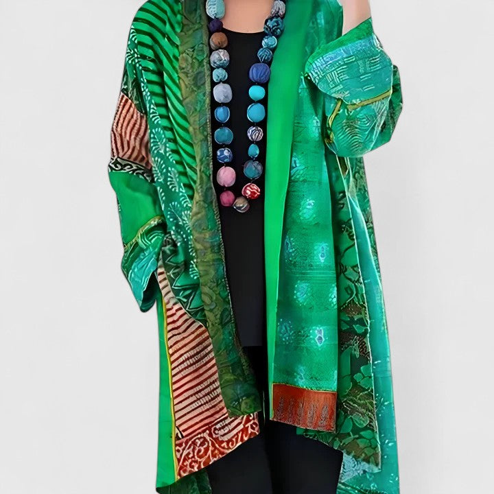 Calirenne Cardigan in green