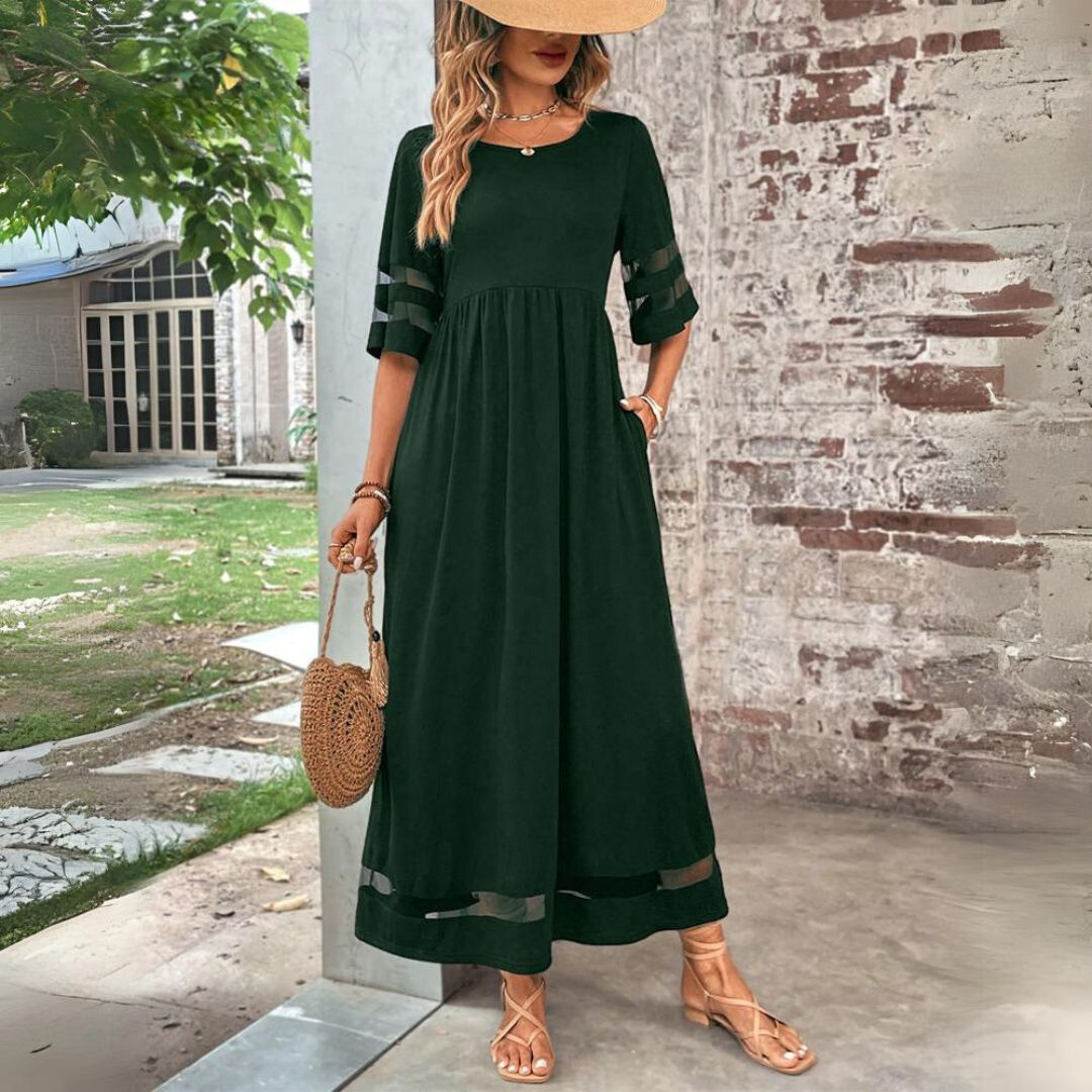 Anneliese Smoothing Silhouette Maxi in sage