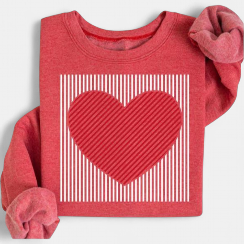 Maggie Cute Retro Heart Valentine&