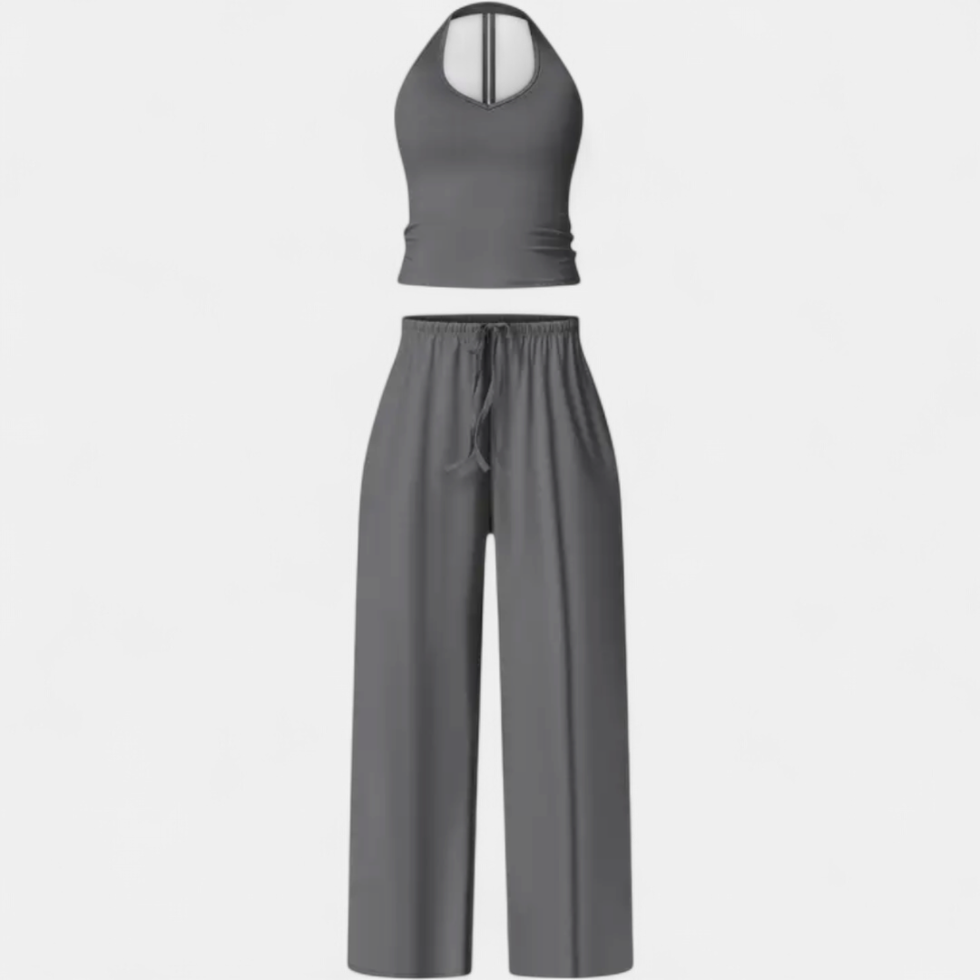 Teagan Flare Leg Padded Sports in gray