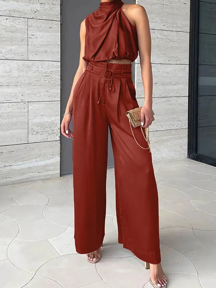 Skye Summer Set in red