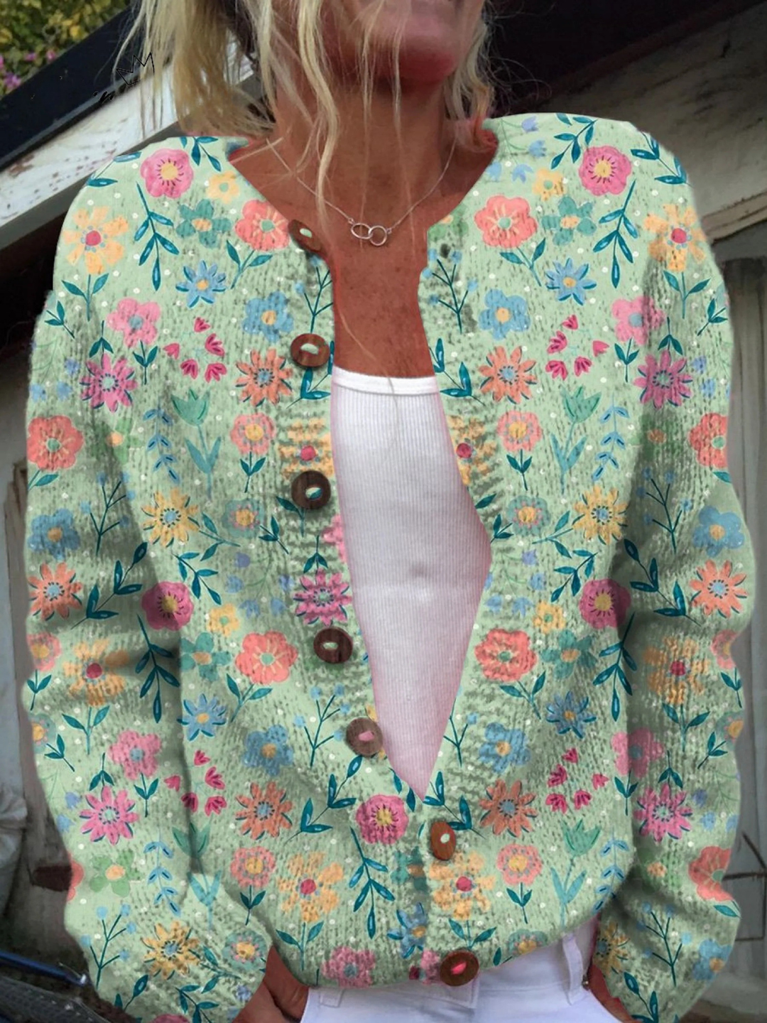 Bianca Vintage Floral Cardigan