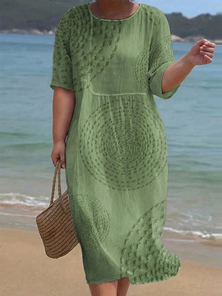 Ula Dress in green