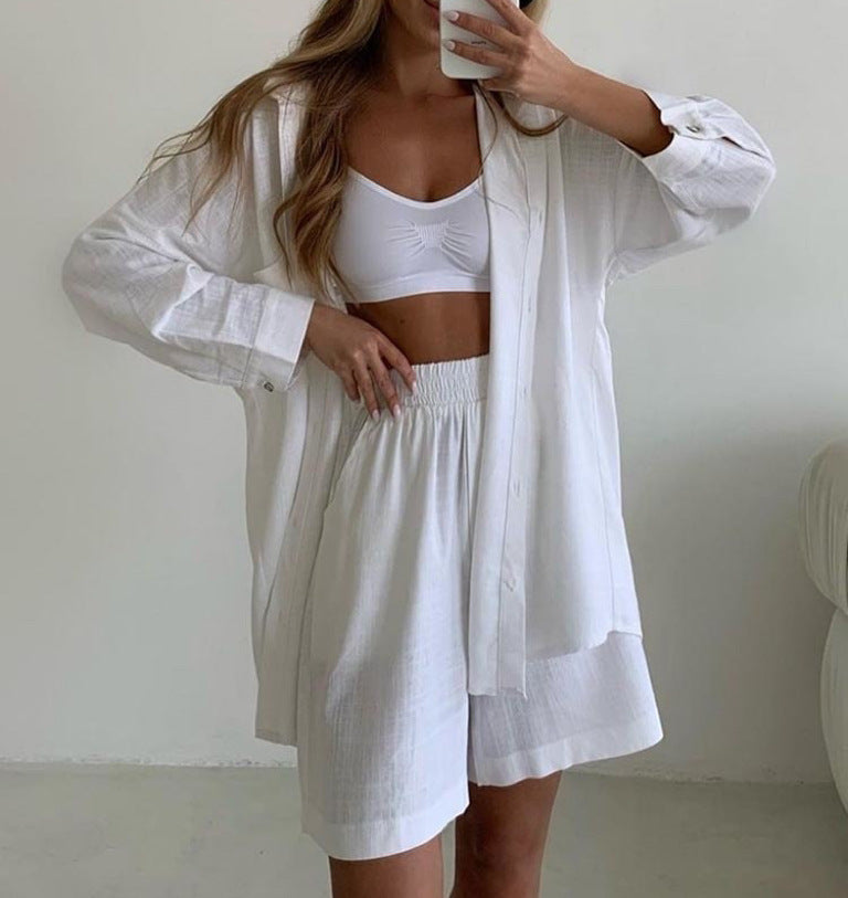 Anessa Two-piece Set in white