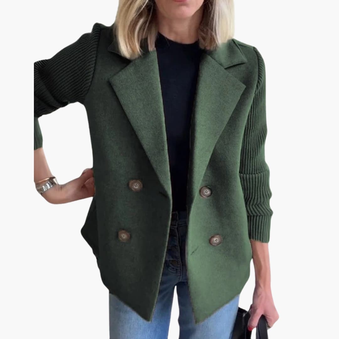 Isabelle Blazer in green