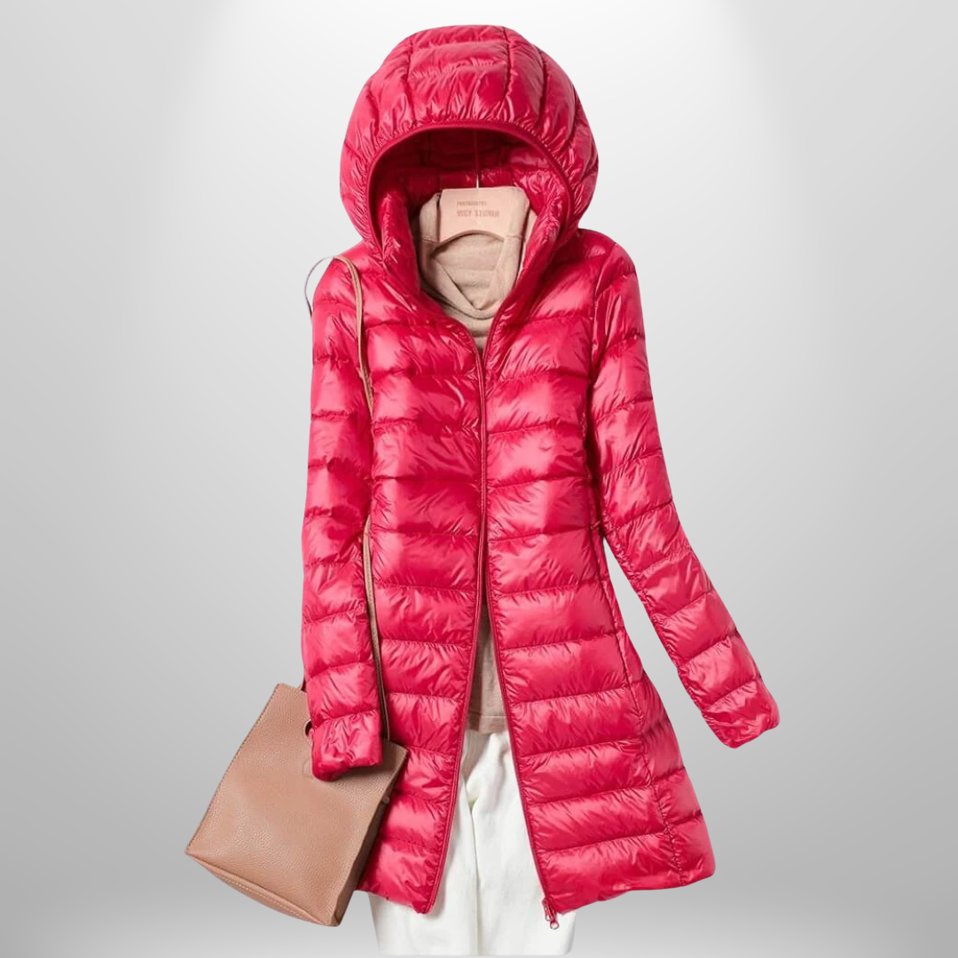 Elma Ultralight Down Jacket in red