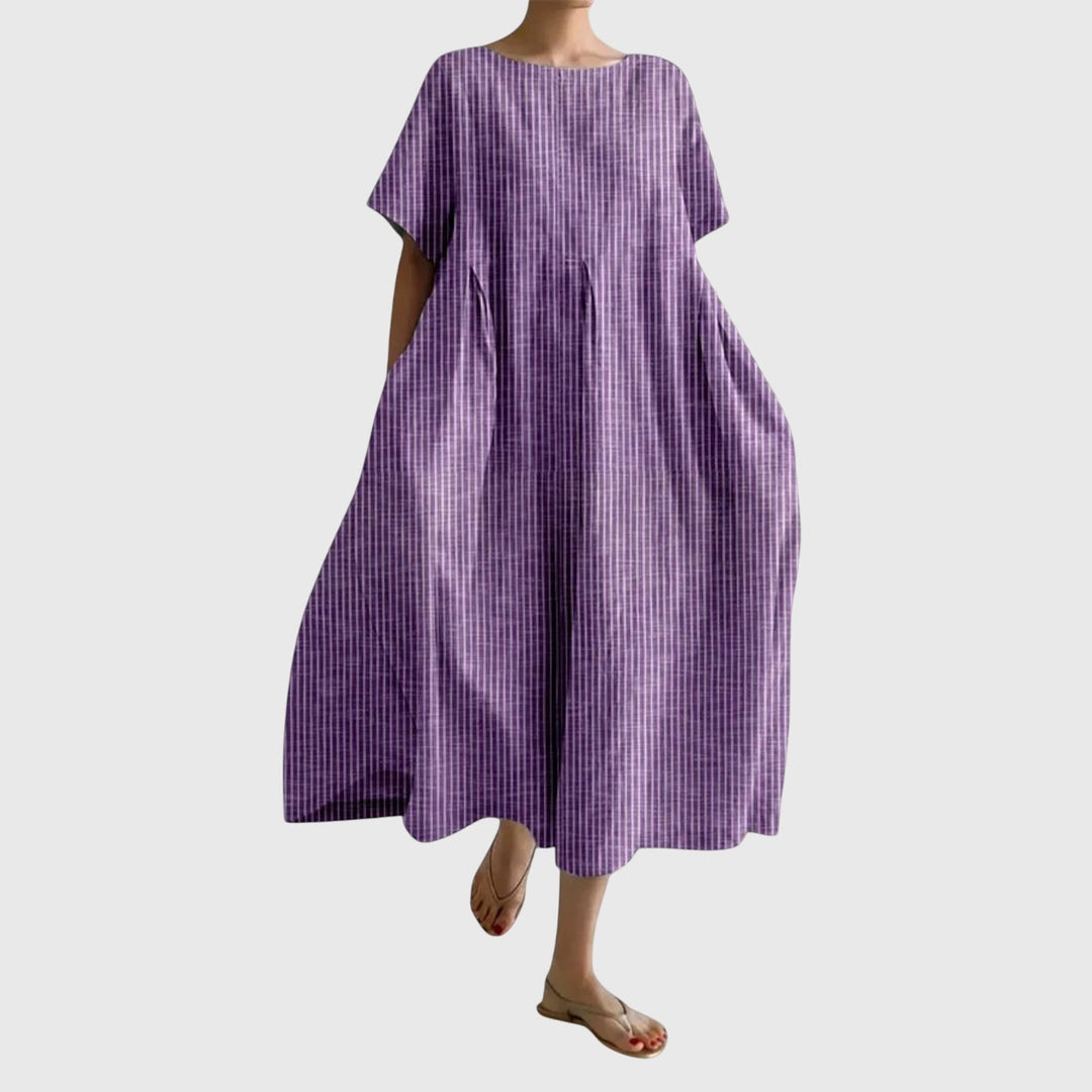 Isabell Long Dress in purple