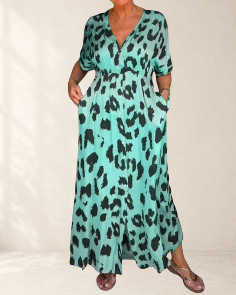 Elizabeth Confidence Dress in blue