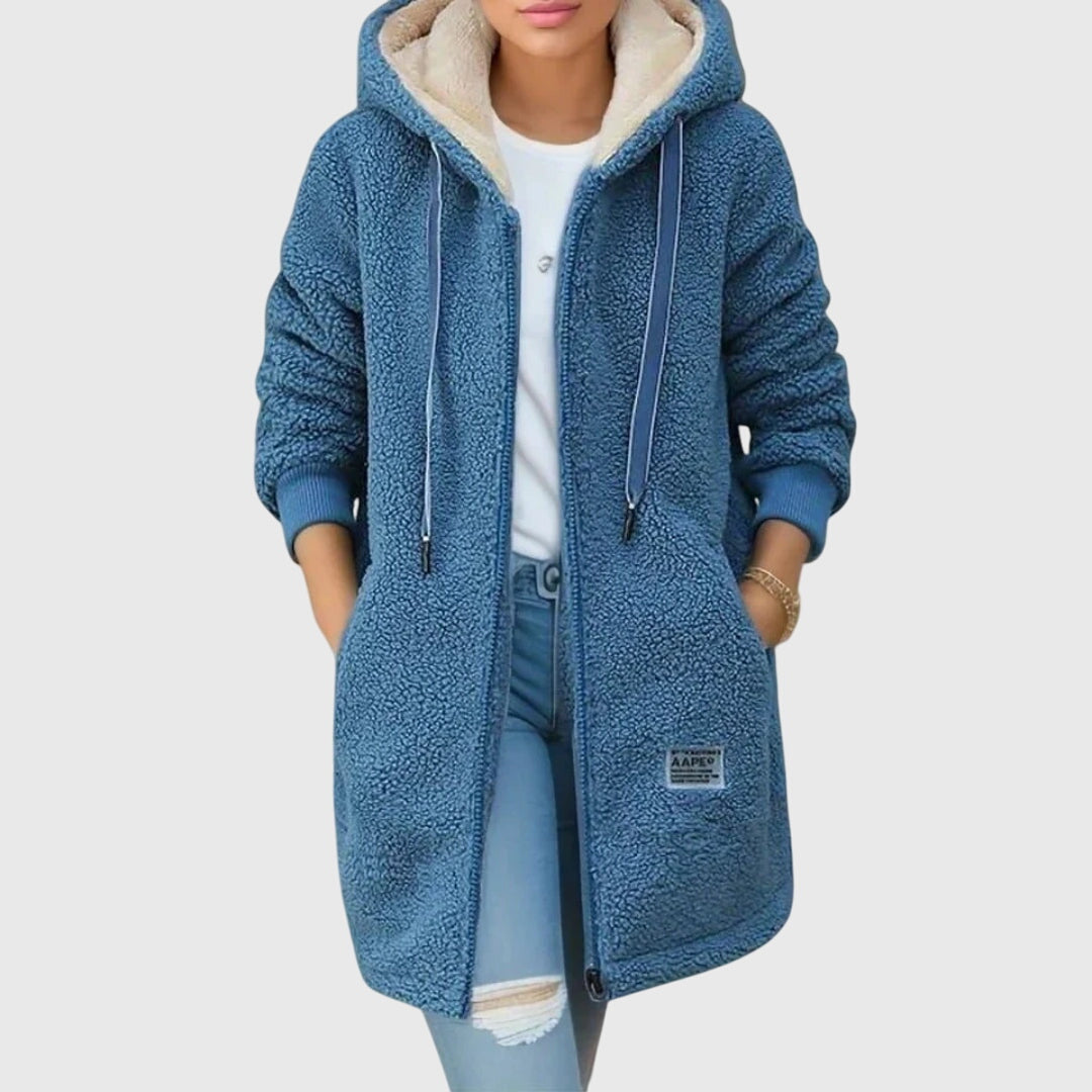 Victoria Fleece Jacket in blue