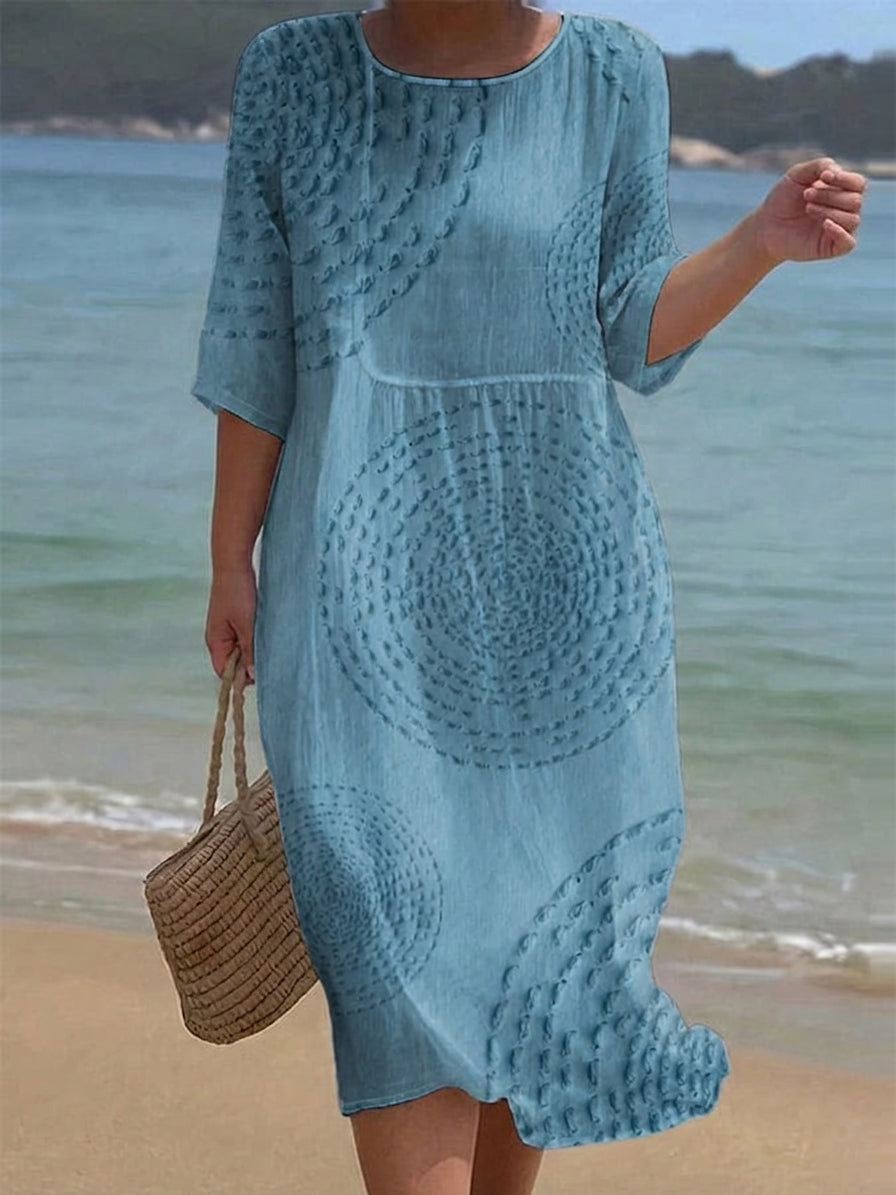 Ula Dress in blue