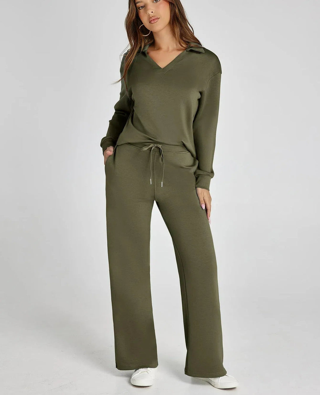 Lanie Lounge Set in army green