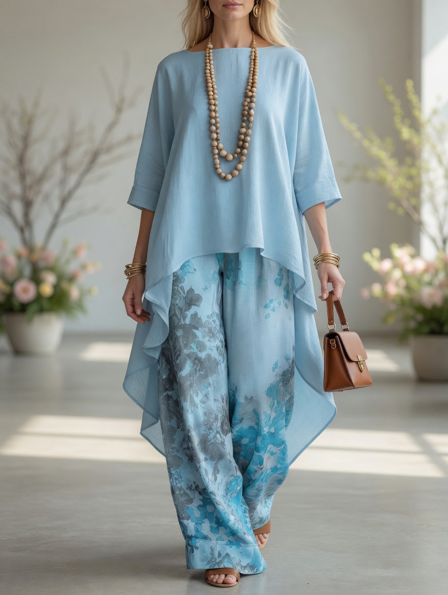Claire Vintage Set in blue