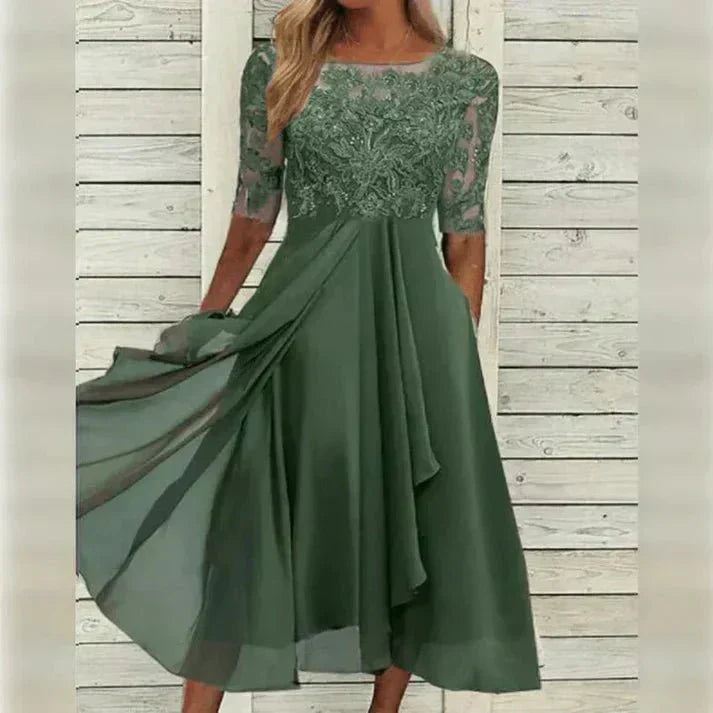Sharon Lace Ensemble in green