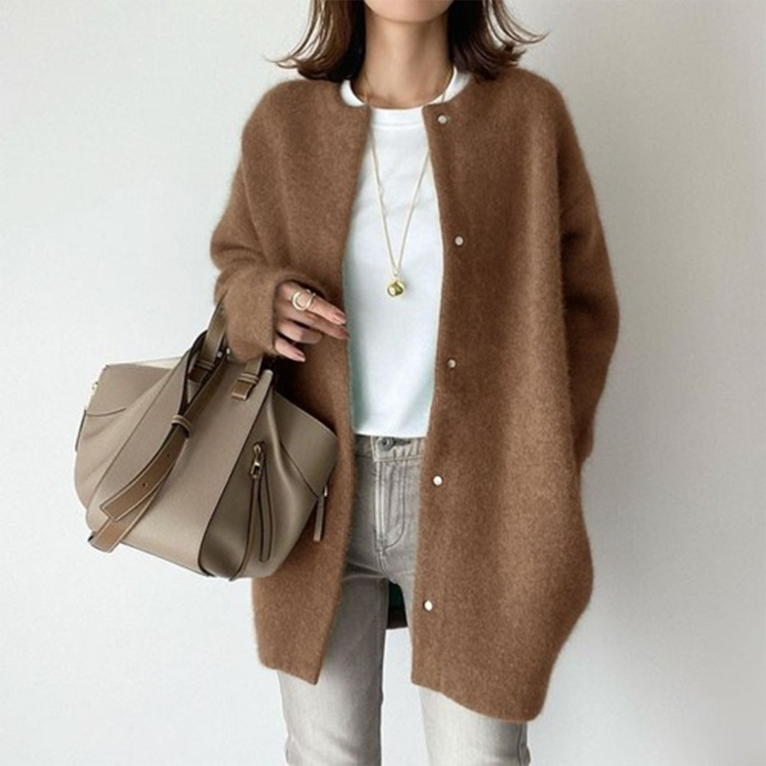 Amelia Cardigan in beige