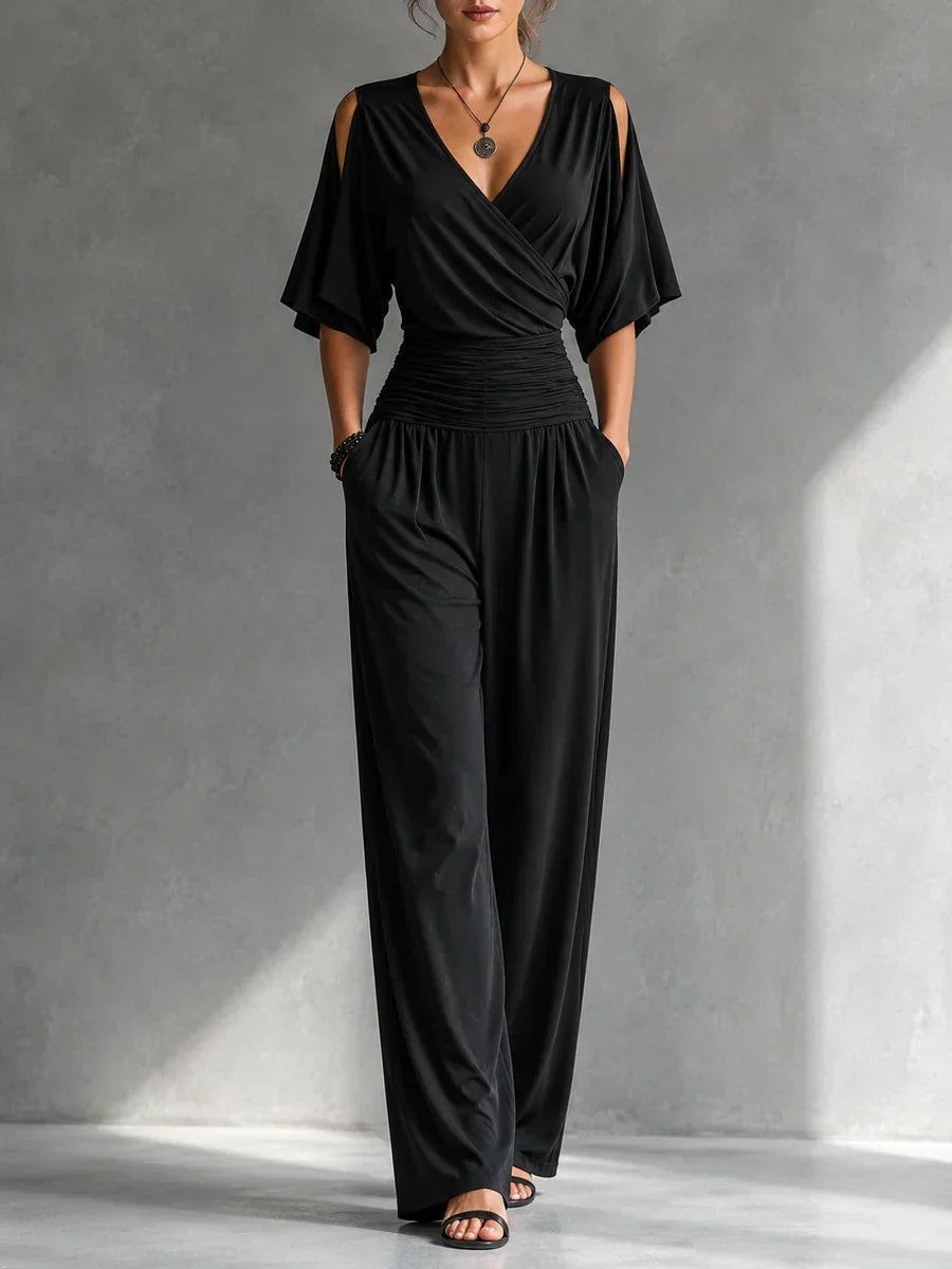 Gerika Elegant Jumpsuit in black