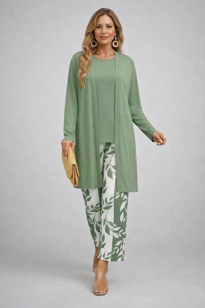 Jenilyn Classic Elegance Three-piece in light green