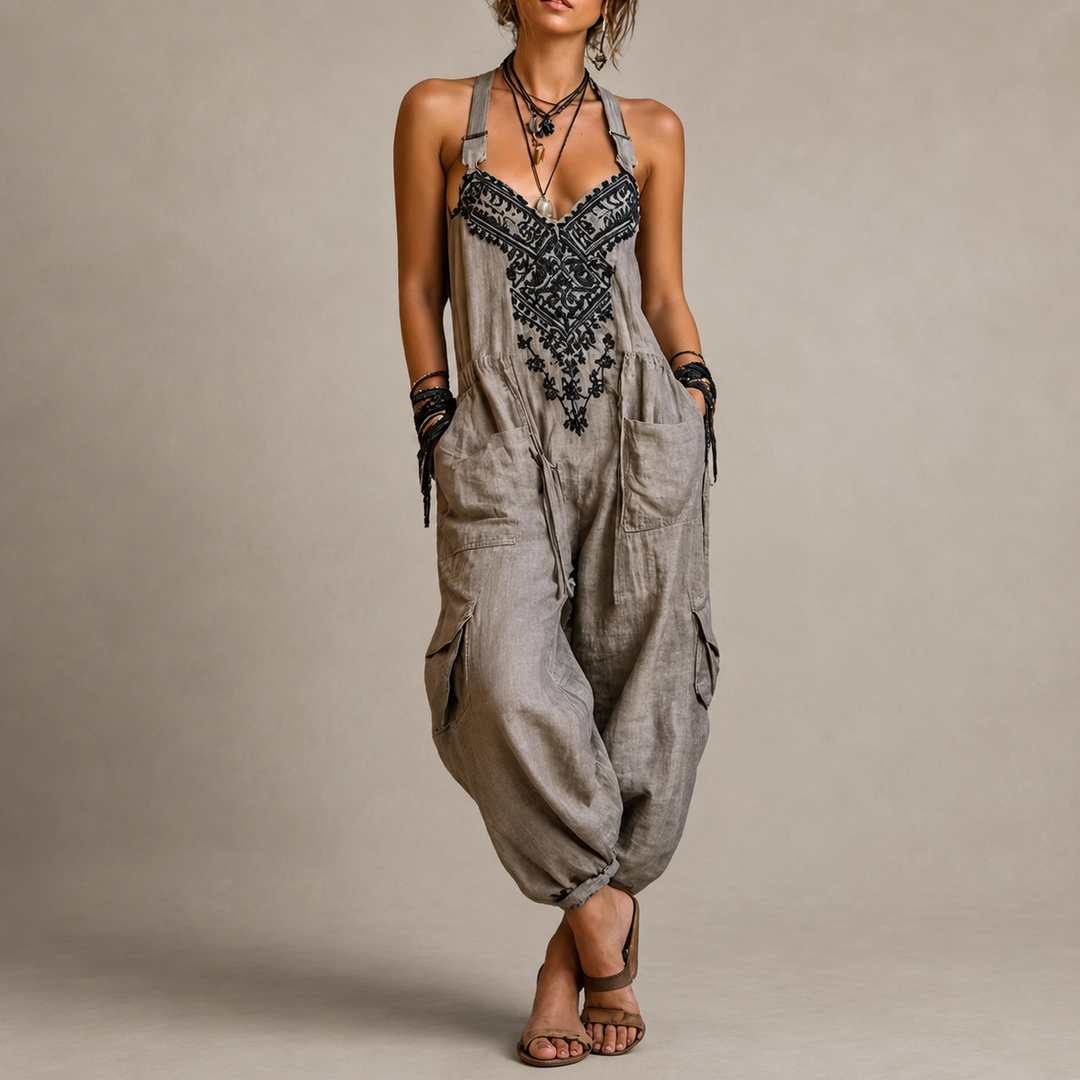 Wren Bohemian Harem Jumpsuit