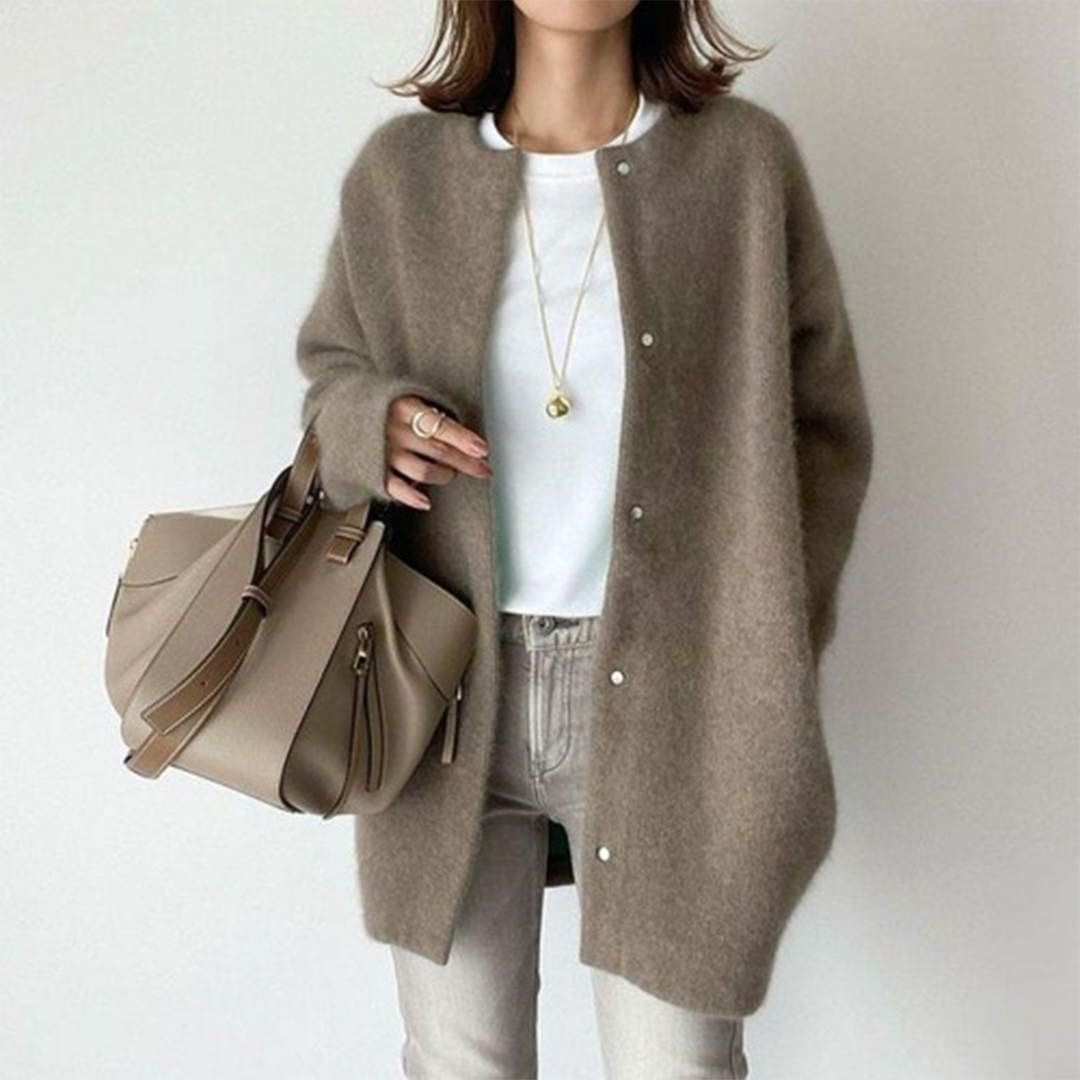 Amelia Cardigan in brown