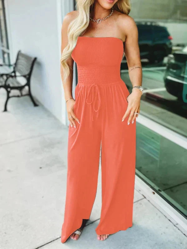 Jessie Jumpsuit in orange