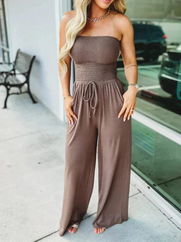 Jessie Jumpsuit in brown