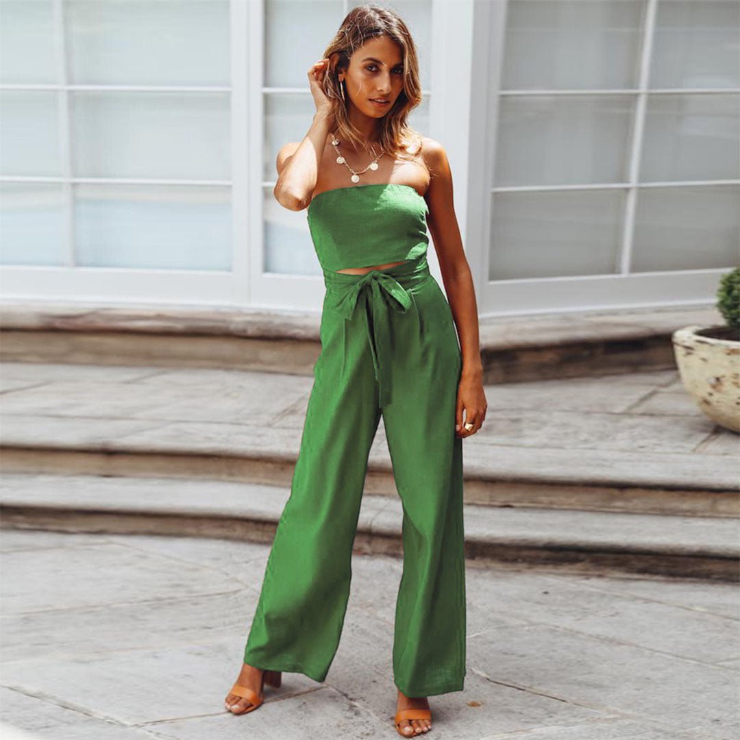 Saylor Jumpsuit in green