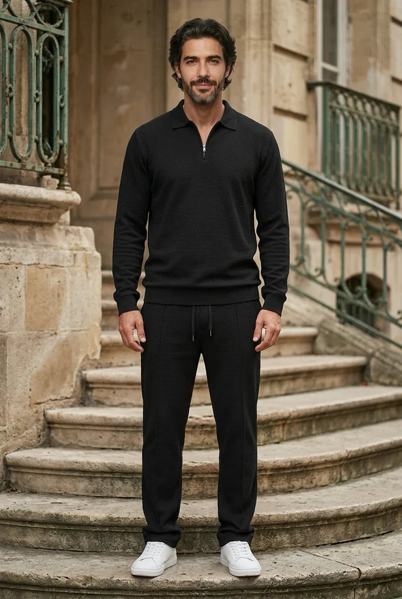 Ares Two-piece Set in black
