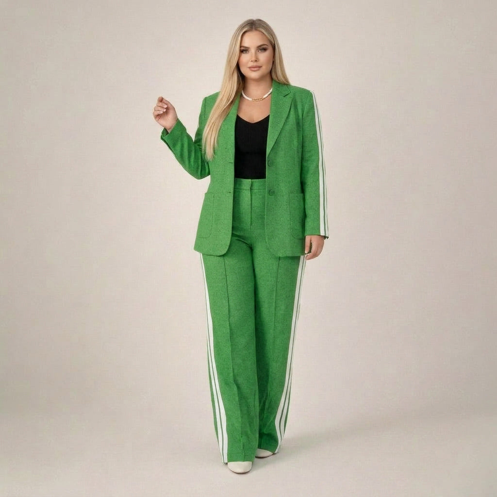 Mika Suit Set in green
