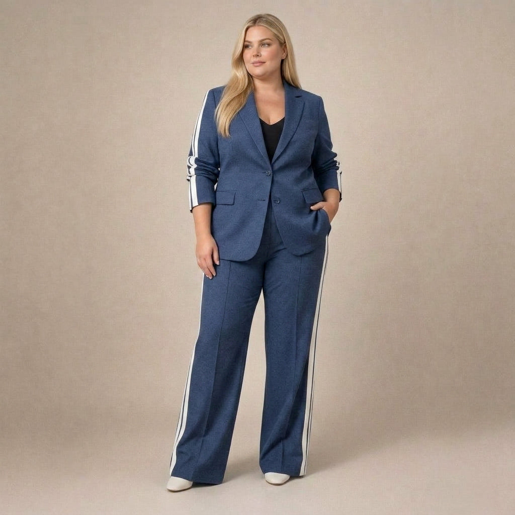 Mika Suit Set in blue