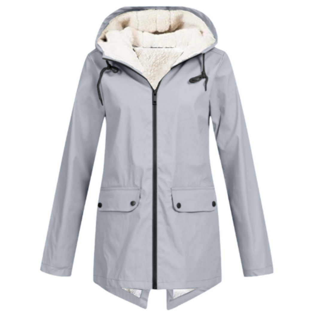Viola Rain Jacket in gray