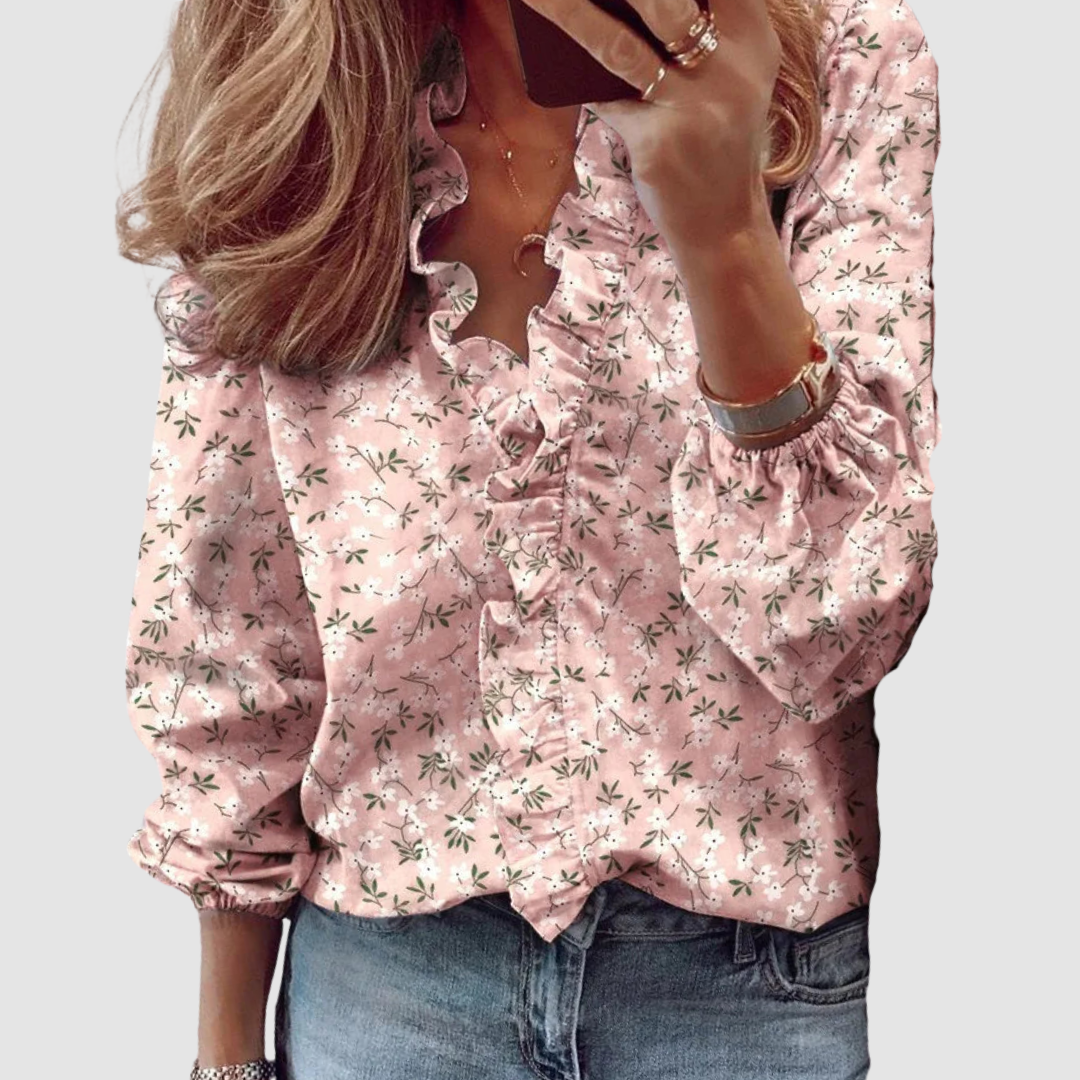 Chaya Breathable Blouse in pink