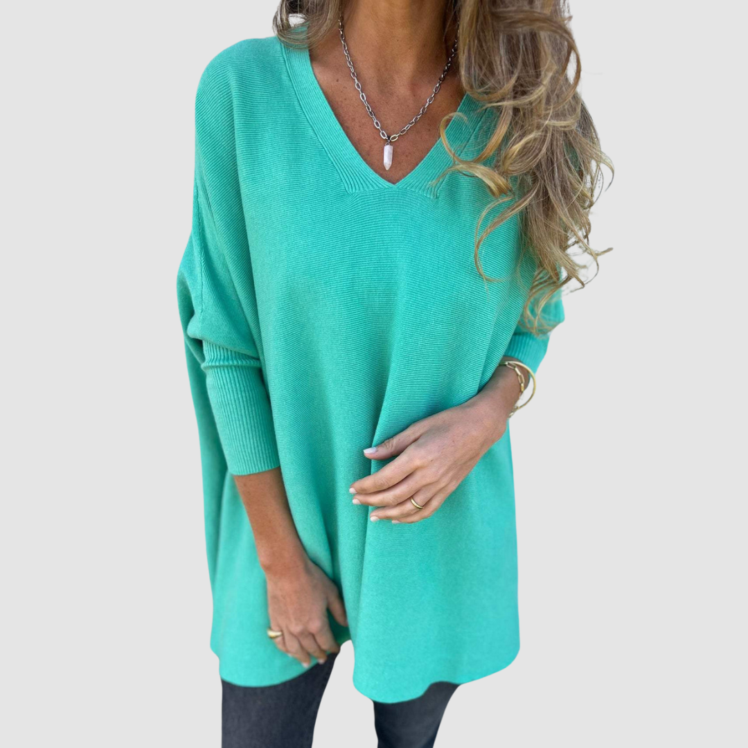 Linda Breathable Sweater in blue