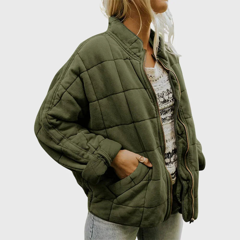 Josiane Quilted Jacket in green