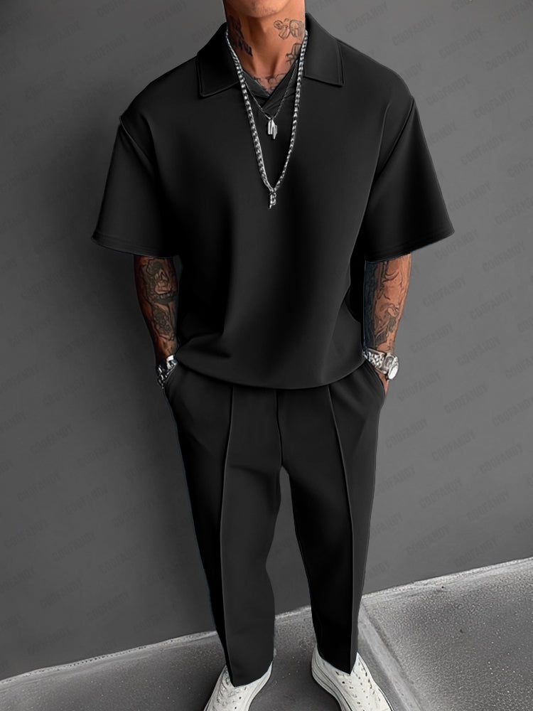 Santino Summer Two-piece Set in black