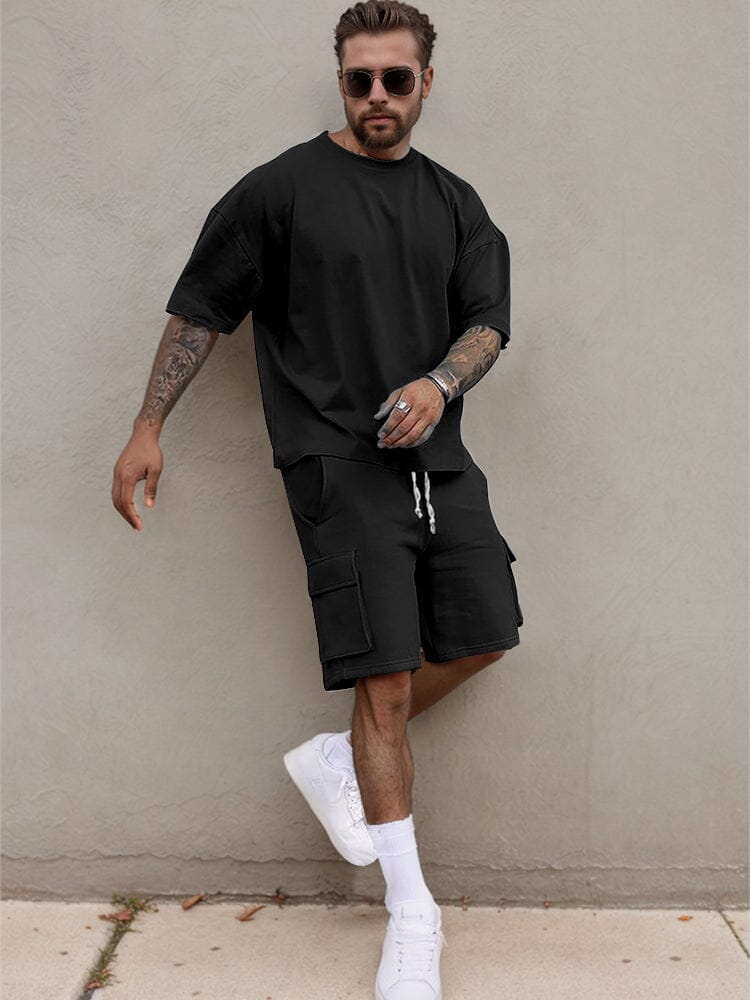 Kai Breathable Athleisure Set in black